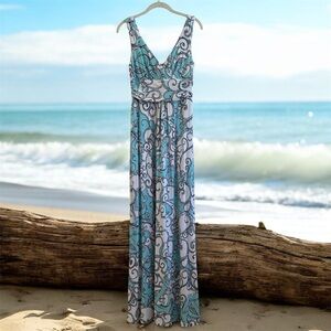 Lilly Pulitzer Sloane Maxi Dress Shape Up Or Ship Out Size S